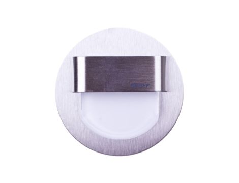Oprawa przyschodowa RUEDA LED Light 10 V DC 0,8 W IP 66 6500 K szlif Inox