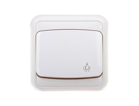 COSMO Przycisk /światło/ biały 300403