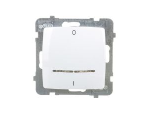 KARO Łącznik podwójny z podświetleniem biały ŁP-11SS/m/00