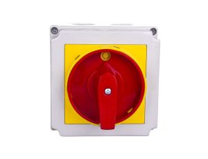 Łącznik krzywkowy 0-1 4P 40A w obudowie /+blokada/ 4G40-92-PK S6