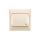 AKCENT Przycisk /światło/ beżowy ŁP-5A/01