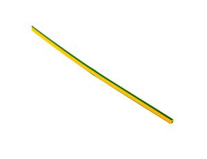 Rura termokurczliwa cienkościenna, odcinki 1m, CR 1,6/0,8 żółto-zielona, 427503 /100szt./