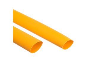 Rura termokurczliwa cienkościenna, odcinki 1m, CR 9,5/4,7 żółta, 427555 /50szt./