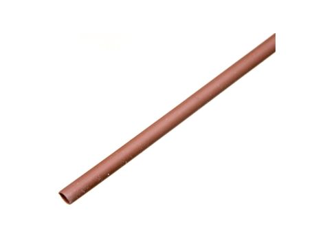 Rura termokurczliwa cienkościenna, odcinki 1m, CR 1,6/0,8 brązowa, 427506 /100szt./