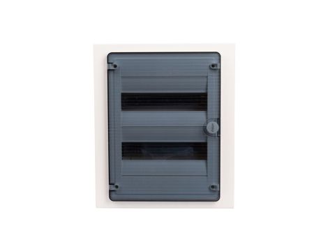 Rozdzielnica modułowa 2x12 podtynkowa IP40 Golf (drzwi transparentne) VF212TD