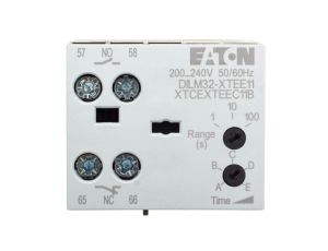 Elektroniczny moduł czasowy opoźnione załączanie 0,05-100s 1Z 1R DILM32-XTEE11(RAC240) 101442