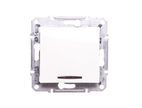 Sedna Przycisk 1-biegunowy element podstawowy kremowy IP20 przycisk 1x SDN1600123