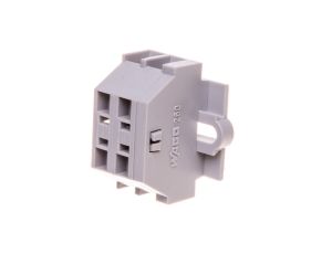 Złączka 2-przewodowa 1,5mm2 szara mocowanie srubowe 260-102 /100szt./