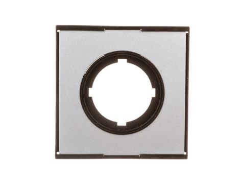 Tabliczka opisowa czarna prostokątna bez nadruku M22-XCK 279433