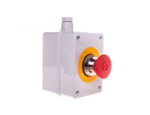 Obudowa kasety 1-otworowa 30mm szara IP56 W0-KASETA KP1-S1