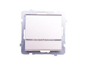 SONATA Łącznik kontrolny z podświetleniem szampański złoty ŁP-12RS/m/39