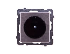 SONATA Gniazdo pojedyncze b/u stal inox GP-1RM/m/37