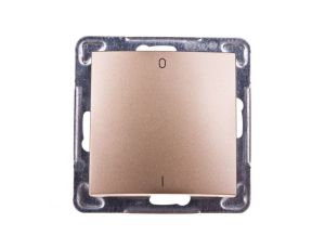 IMPRESJA Łącznik podwójny złoty metalik ŁP-11Y/m/28