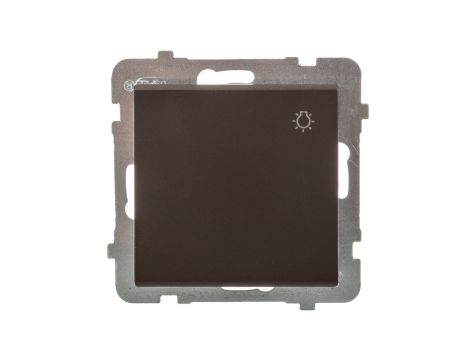 SONATA Przycisk /światło/ czekoladowy metalik ŁP-5R/m/40