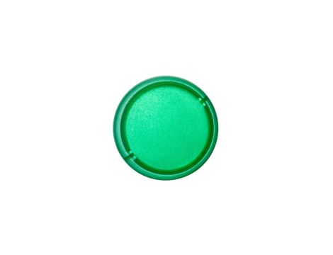 Soczewka lampki 22mm płaska bez opisu zielona M22-XL-G 216455