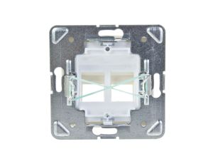 IMPRESJA Obudowa gniazda komputerowego podwójnego skośna ecru GPK-2YS/p/27