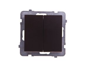 SONATA Łącznik schodowy podwójny czekoladowy metalik ŁP-10R/m/40