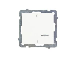 AS Łącznik podwójny z podświetleniem ecru ŁP-11GS/m/27