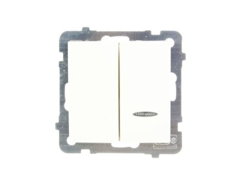 AS Łącznik świecznikowy z podświetleniem ecru ŁP-2GS/m/27