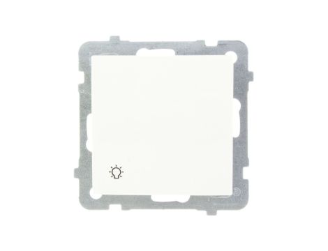 AS Przycisk /światło/ ecru ŁP-5G/m/27