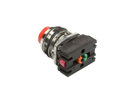 Przycisk sterowniczy 30mm czerwony z samopowrotem 1Z 1R W0-NEF30-W XY C