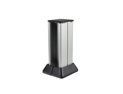 Simon Connect Minikolumna ALC dwustronna 8xK45 anodyzowane aluminium ALC322/8/14