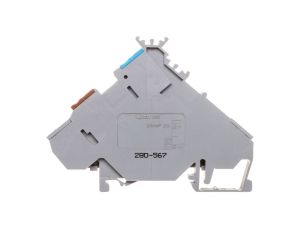 Złączka 0,08-2,5mm2 szary 20A DIN 35mm 280-567 /20szt./