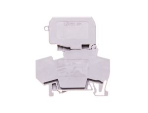 Złączka bezpiecznikowa 4mm2 szary 10A G 5x 25mm DIN 35mm 281-612/281-541 /50szt./