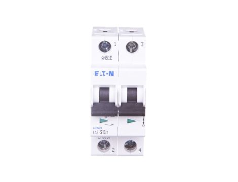 Wyłącznik nadprądowy 2P S 10A 15kA AC FAZ S10/2 278810