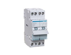 Przełącznik modułowy zasilania I-0-II (sieć-agregat) 16A 2P SFB216