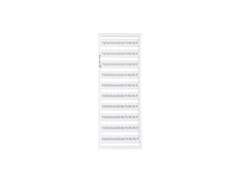 Ramka z oznacznikami 10x 21-30 209-504 /5szt./
