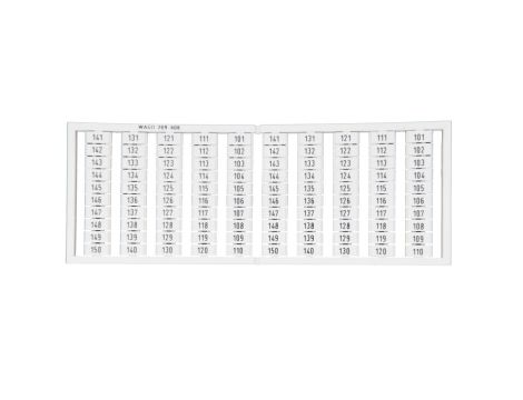 Ramka z oznacznikami 2x 101-150 209-608 /5szt./