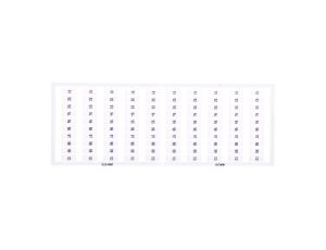 Ramka z oznacznikami 10x 91-100 209-573 /5szt./