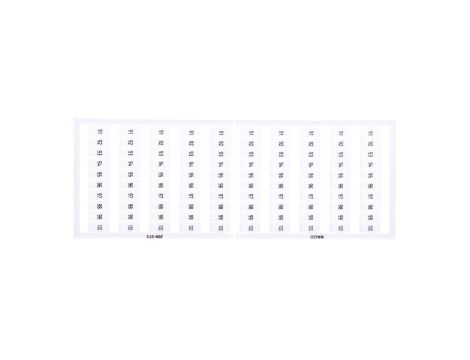 Ramka z oznacznikami 10x 91-100 209-573 /5szt./