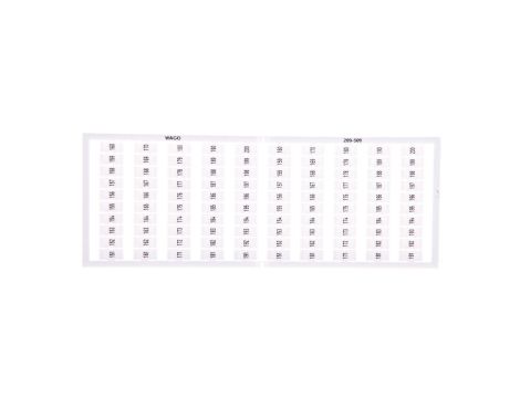 Ramka z oznacznikami 2x 151-200 209-509 /5szt./