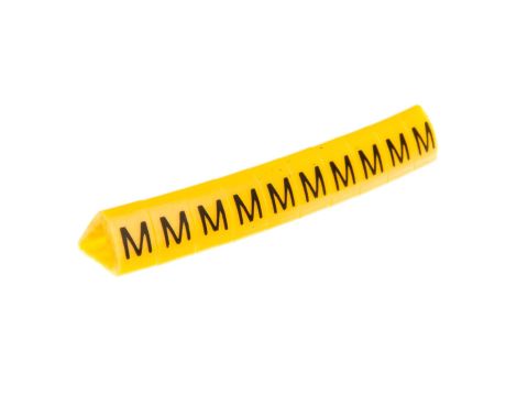 Oznacznik przewodów OZ-2/M żółty E04ZP-01020402500 /100szt./