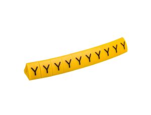 Oznacznik przewodów OZ-2/Y żółty E04ZP-01020403700 /100szt./