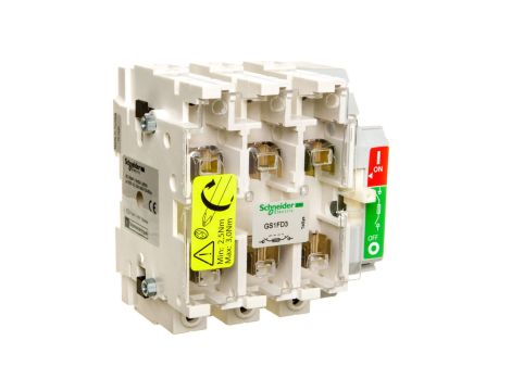 Rozłącznik bezpiecznikowy cylindryczny 3P 14x51mm GS1FD3