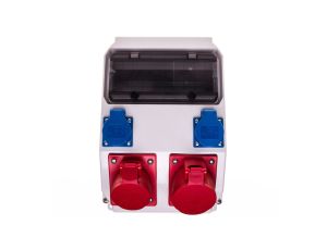 Rozdzielnica budowlana ADAMÓW 32A/5P 16A/5P 2x2P+Z 9036502W