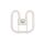 Świetlówka kompaktowa GR8 16W 2700K CFL SQUARE 2-PIN 2D 4050300816852