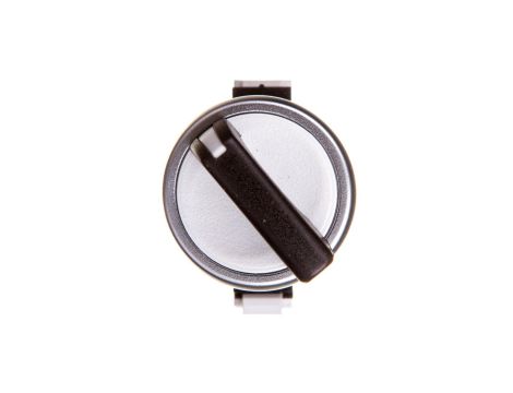 Przełącznik 2 położeniowy pokrętło 22mm czarny 1Z bez samopowrotu 023730