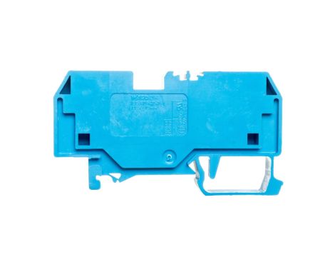 Złączka szynowa 2-przewodowa 10mm2 niebieska 284-904 /25szt./