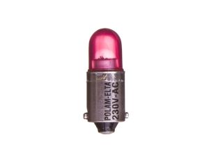 Dioda LED 2W BA9s 230V AC 1 LED230VAC\C