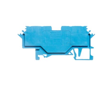 Złączka szynowa 4-przewodowa 2,5mm2 niebieska 280-604 /100szt./