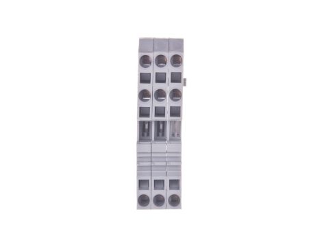 Złączka szynowa 3-przewodowa 4mm2 szara 281-681