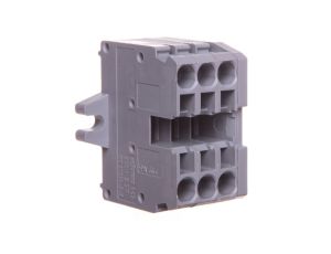 Listwa zaciskowa kompaktowa 2-przewodowa 2,5mm2 3-torowa z mocowaniem śrubowym szara 869-103 /100szt./