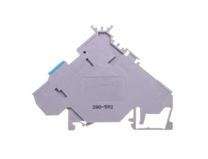 Złączka szynowa do elementów wykonawczych zasilająca 2,5mm2 szara 280-592 /10szt./