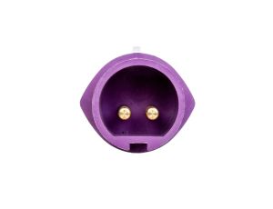 Wtyczka przenośna 16A 2P 24V AC fioletowa IP44 P17 055221