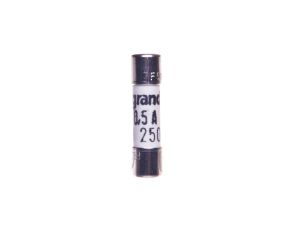 Wkładka bezpiecznikowa cylindryczna 5x20mm 0,5A F 250V 010205