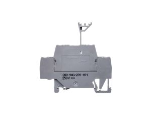 Złączka szynowa 2-piętrowa z diodą 1N4007 2,5mm2 szara 280-940/281-411 /50szt./